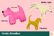 Grainy Procreate Texture Brushes, a Brush Add-On by KJP Designs (Thumbnail 9 of 9)