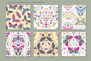 Folk Art Vector Collection, a Pattern Graphic by Molly art (Thumbnail 9 of 15)