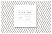 Straight Seamless Patterns Bundle, a Pattern Graphic by Curly_Pat (Thumbnail 1 of 9)