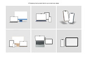 Multi Device Mock-up Scene Creator, a Mac Mockup by Jestdio (Thumbnail 9 of 9)