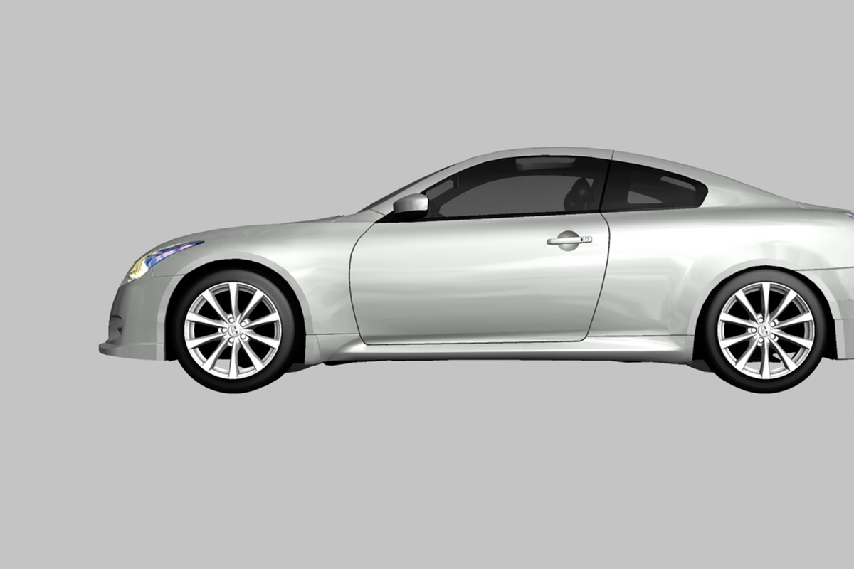 Infiniti G37 Coupe Sport 2008, a Cars & Vehicle 3D Model by valtriiu (Photo 3 of 12)