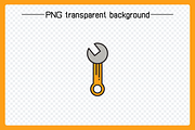 Wrench Tool Icons Set, an Icon by Designfour (Thumbnail 6 of 6)