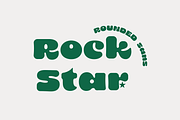 Rock star - Rounded bold sans serif, a Font by Sk designs (Thumbnail 1 of 10)