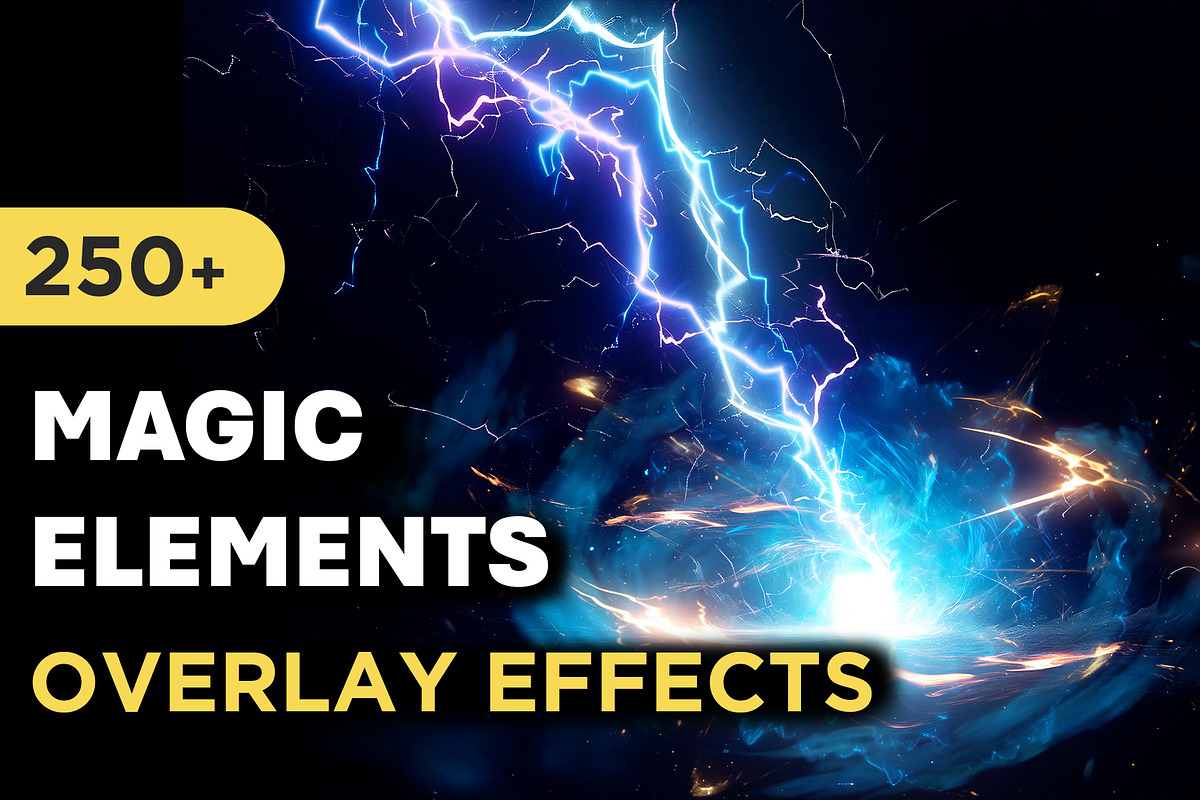 250+ Magic Elements Spell Effects, an Object Graphic by Mikel Blazgad (Photo 1 of 11)