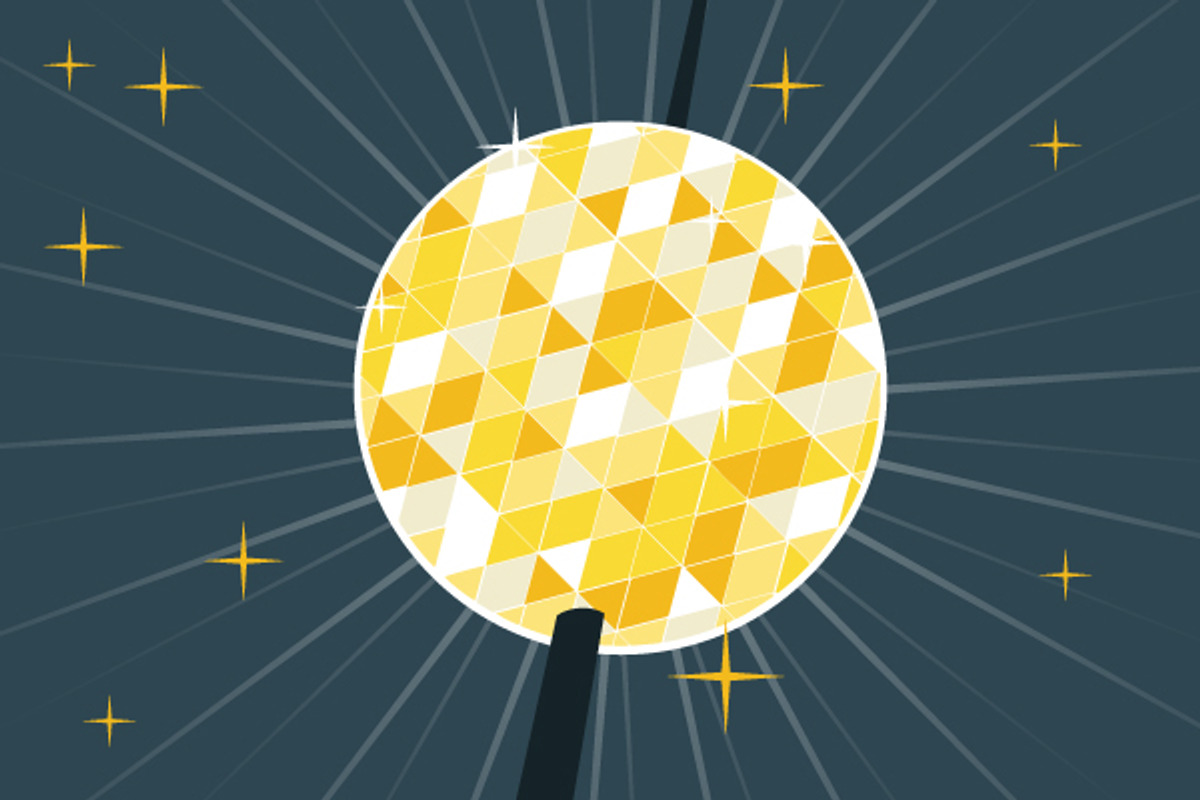 New Years Eve Ball, an Illustration by Ryder Doty