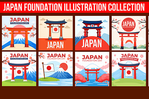 Japan National Foundation Collection, a Seasonal Illustration by Design.wala
