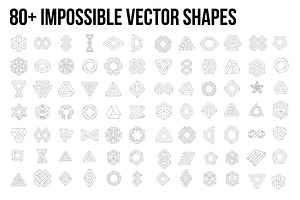 80 Impossible Vector Shapes