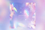Holographic Textures - Crystal Light, a Background Graphic by by creative paper (Thumbnail 3 of 11)