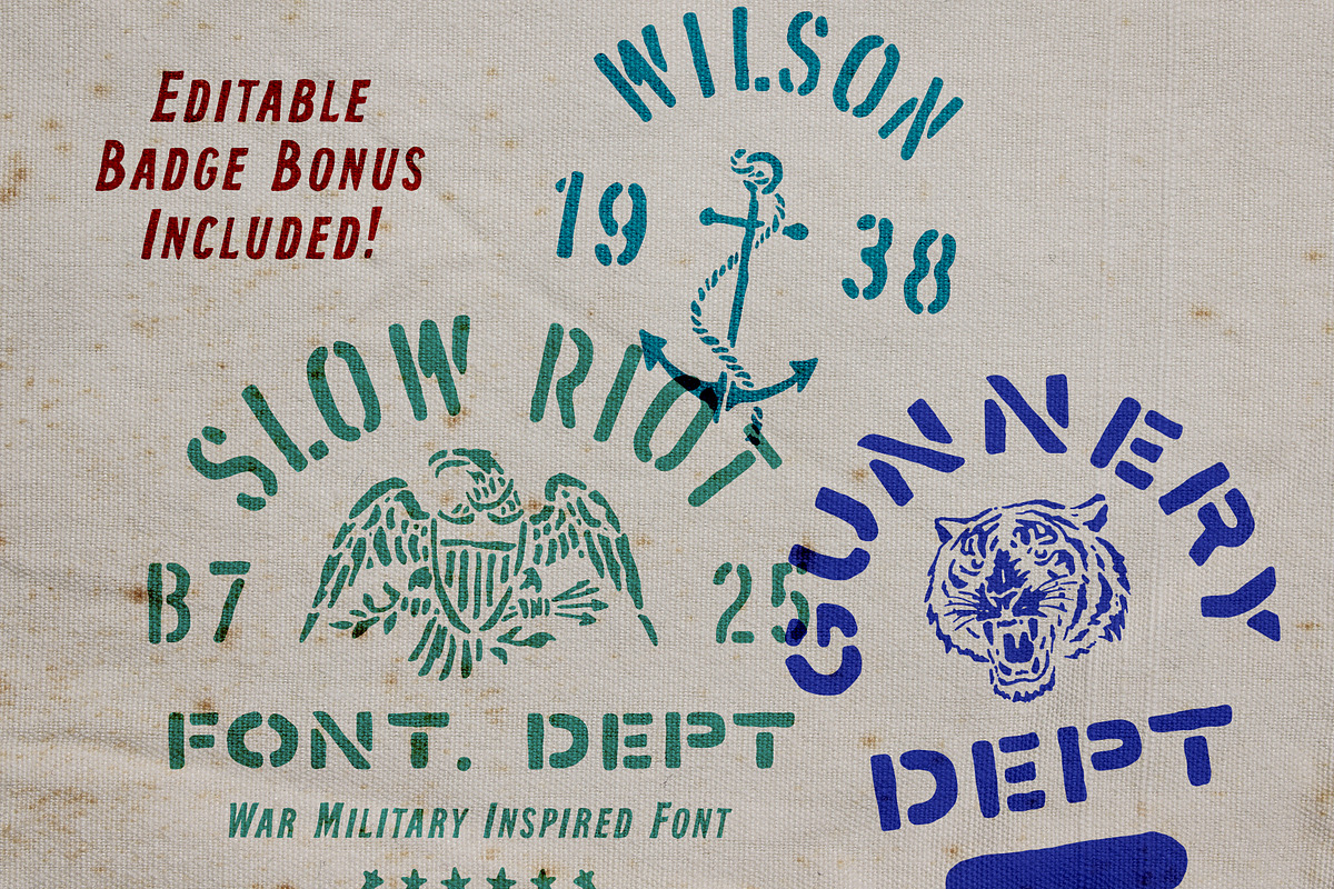 Slow Riot, a Sans Serif Font by Megflags (Photo 9 of 9)