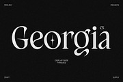 CS Georgia – Elegant Font, a Serif Font by Craft Supply Co. (Thumbnail 1 of 8)