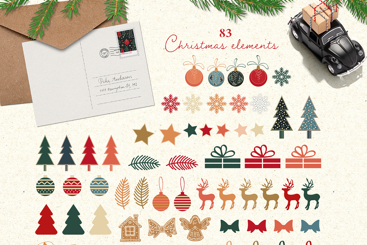 Christmas seamless patterns, a Pattern Graphic by JuliaBadeeva (Photo 5 of 7)
