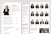 Advocium – Law Firm Website UI Figma, an UI Kit Template by peterdraw (Thumbnail 5 of 7)