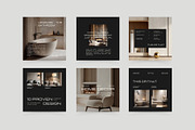 400 Interior Design Instagram Kit I, a Social Media Template by Instprofi | Studio Estimo (Thumbnail 3 of 13)