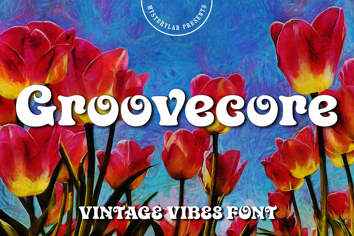 Groovecore Font, a Serif Font by Mysterylab Designs (Photo 7 of 8)