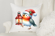 Christmas Funny Birds Sublimation, an Illustration by designcity5 (Thumbnail 5 of 5)