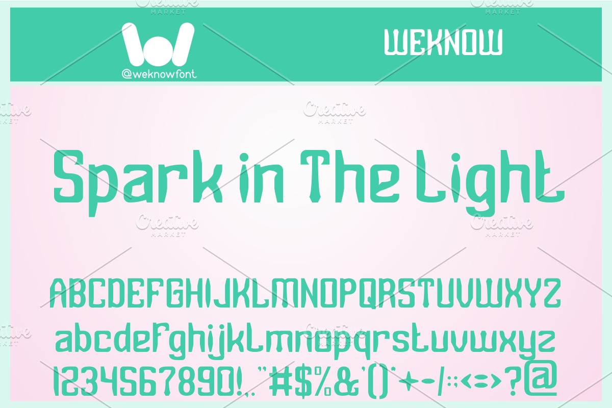 The best  version font, a Font by weknow (Photo 5 of 5)