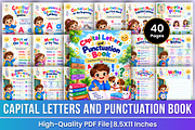 Capital Letters & Punctuation Book, a Stationery Template by Mustafiz (Thumbnail 1 of 4)