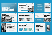 Quarterly Meeting Agenda, a Presentation Template by SquidPixey (Thumbnail 5 of 6)
