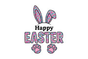Happy Easter Bunny PNG, Preppy, an Illustration by Designking (Thumbnail 4 of 6)