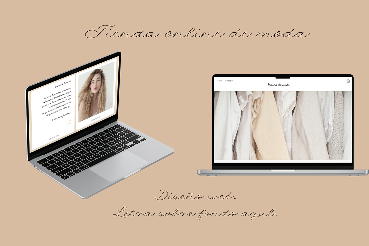 Online fashion store website