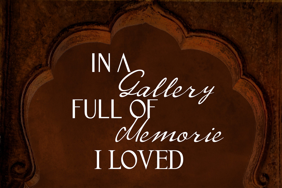 Meadow Reverie - Trio Vintage, a Script Font by Setara Langit CreativeStd (Photo 4 of 15)