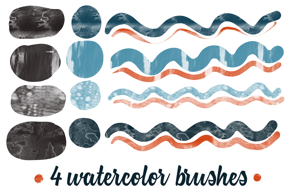 Procreate Brushes Abstract Whimsical, a Brush Add-On by Li Zamperini (Photo 6 of 12)