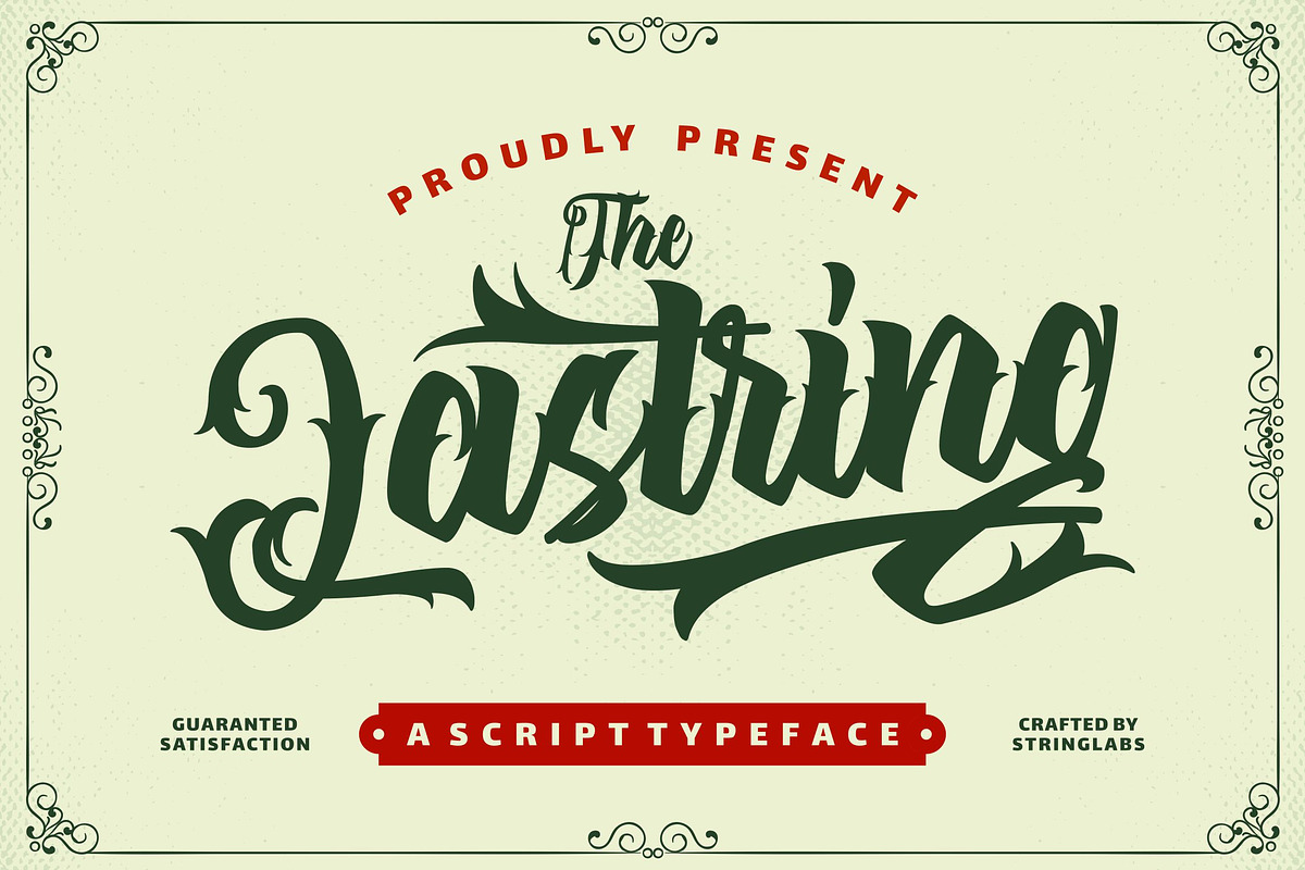 The Lastring - Victorian Font, a Blackletter Font by StringLabs (Photo 1 of 7)