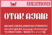 Optimized Thought font, a Font by weknow (Thumbnail 5 of 8)