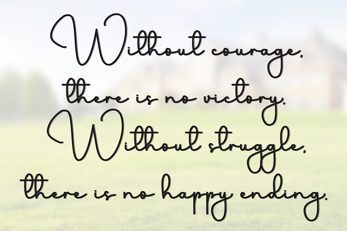 Fatality, a Handwritten Font by FreshTypeINK (Photo 4 of 8)