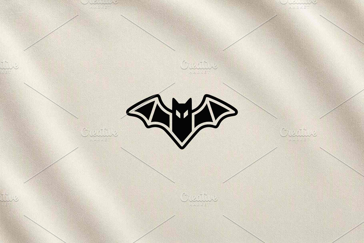 Bat Silhouette Vector Graphic, an Animal Illustration by Vectorium Studio (Photo 3 of 4)