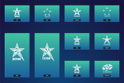 Star logopack, a Branding & Logo Template by airunreal (Thumbnail 3 of 7)
