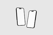 Floating iPhone 14 Mockup, an iPhone Mockup by Alhaytar (Thumbnail 3 of 3)