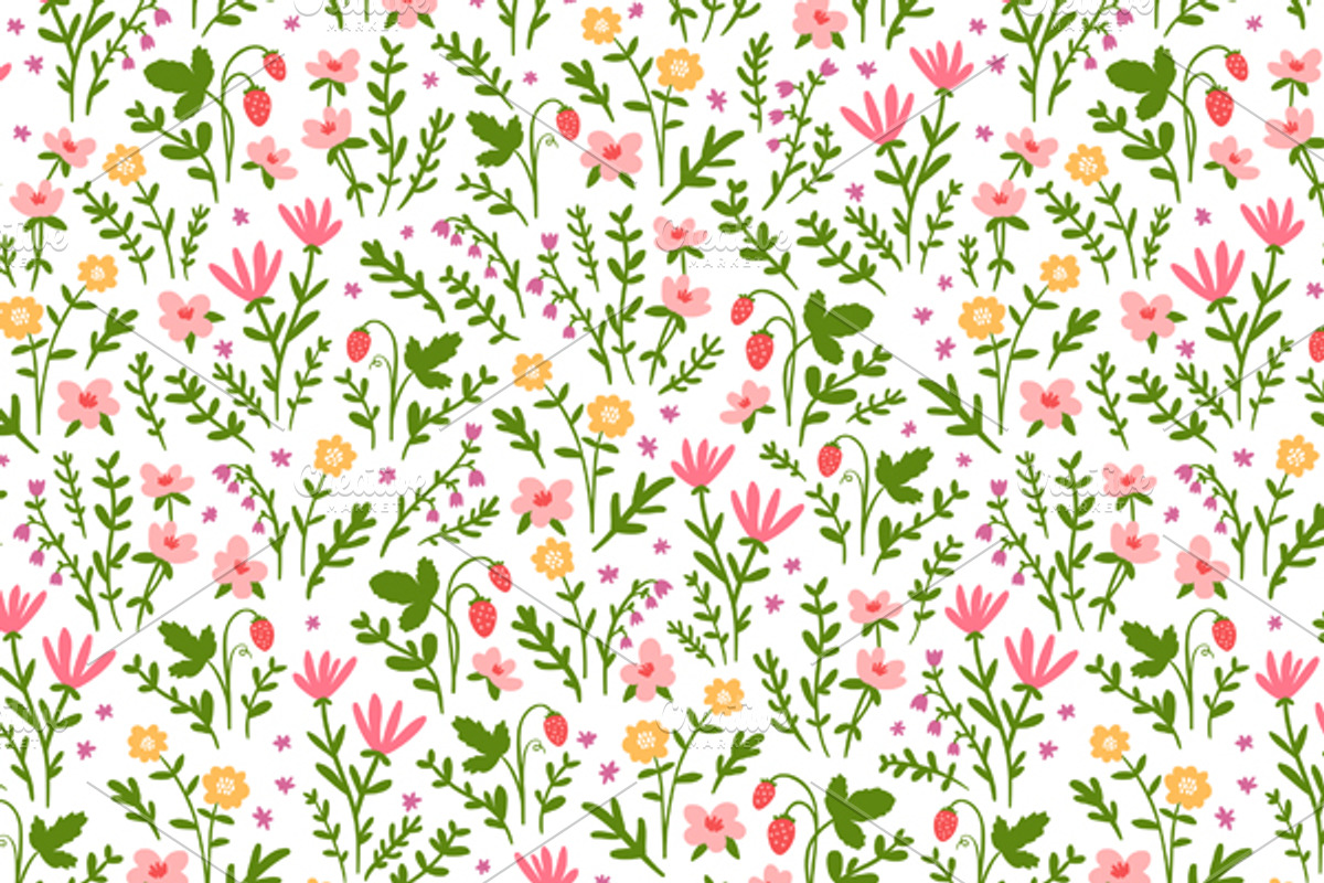 Floral Patterns Set 4 preview 5
