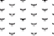 32 Seamless Coloring Patterns, a Pattern Graphic by PenguinHouse (Thumbnail 13 of 14)