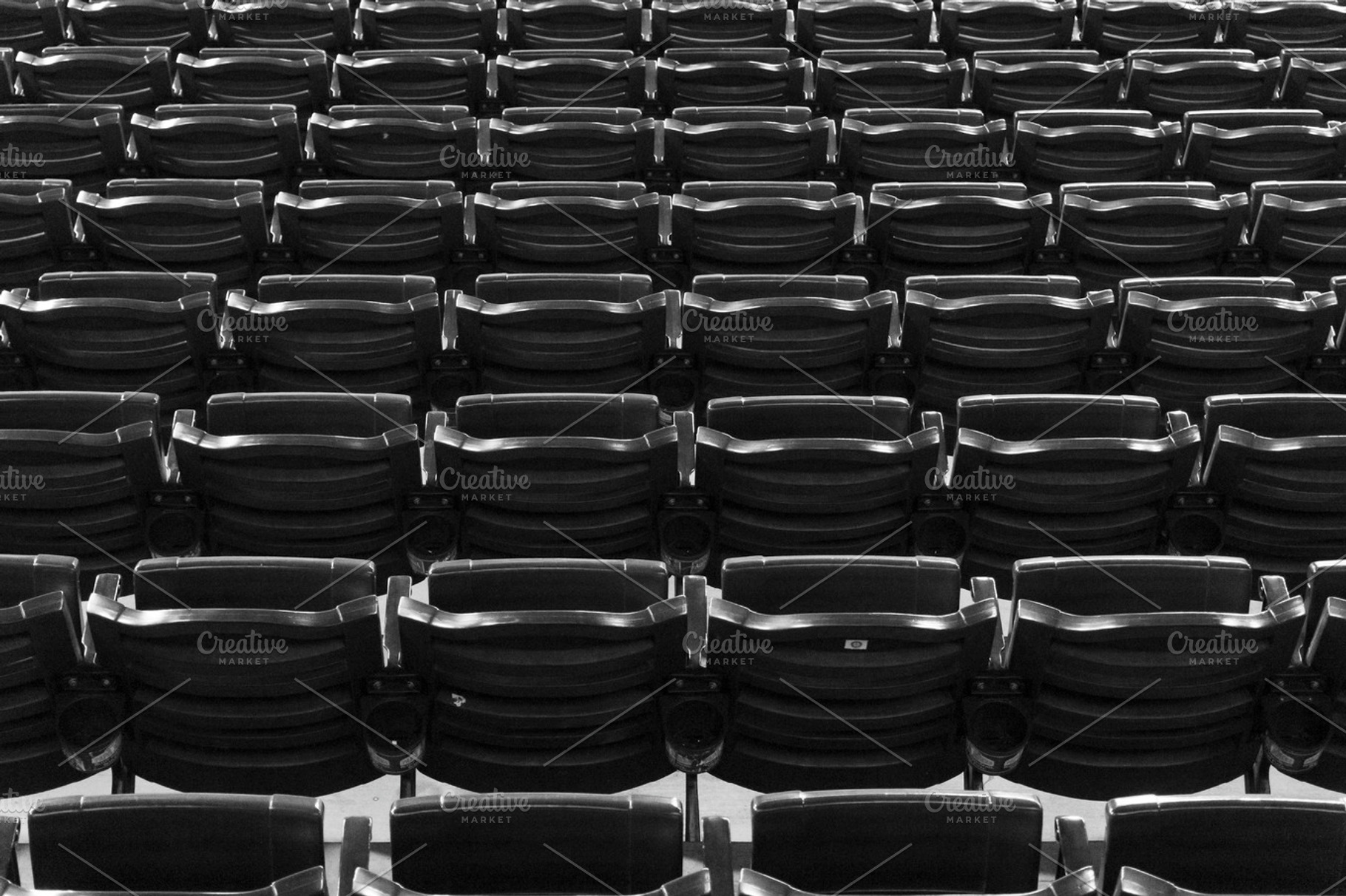 Empty seats at baseball diamond containing seats, baseball, and seattle, a Sports & Recreation Photo by JD Creative
