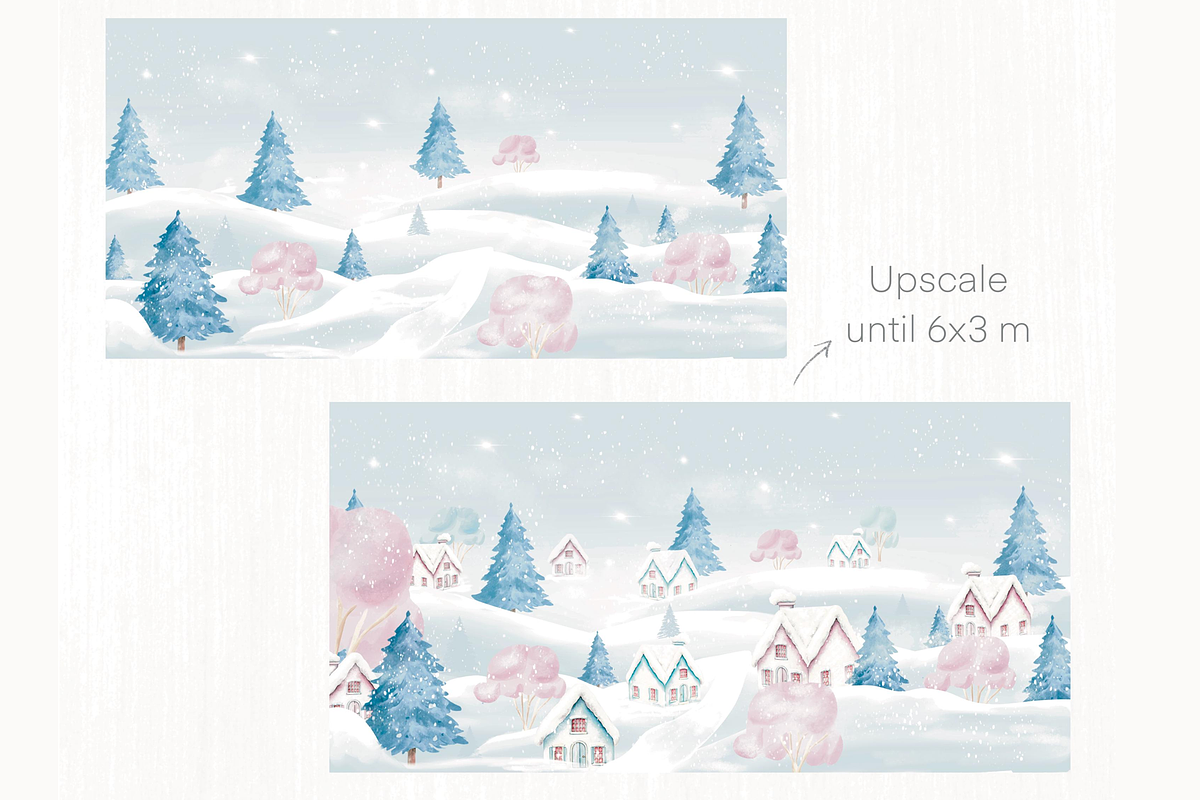 Christmas Candy - Backdrop, an Illustration by Lolytop Studio (Photo 4 of 5)