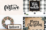 Christmas Font Bundle | 10 Fonts, a Script Font by KA Designs (Thumbnail 5 of 33)