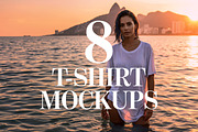 PACK: 8 T-SHIRT MOCKUPS, a Shirt Mockup by ARARA ✸ Creative Design (Thumbnail 4 of 4)