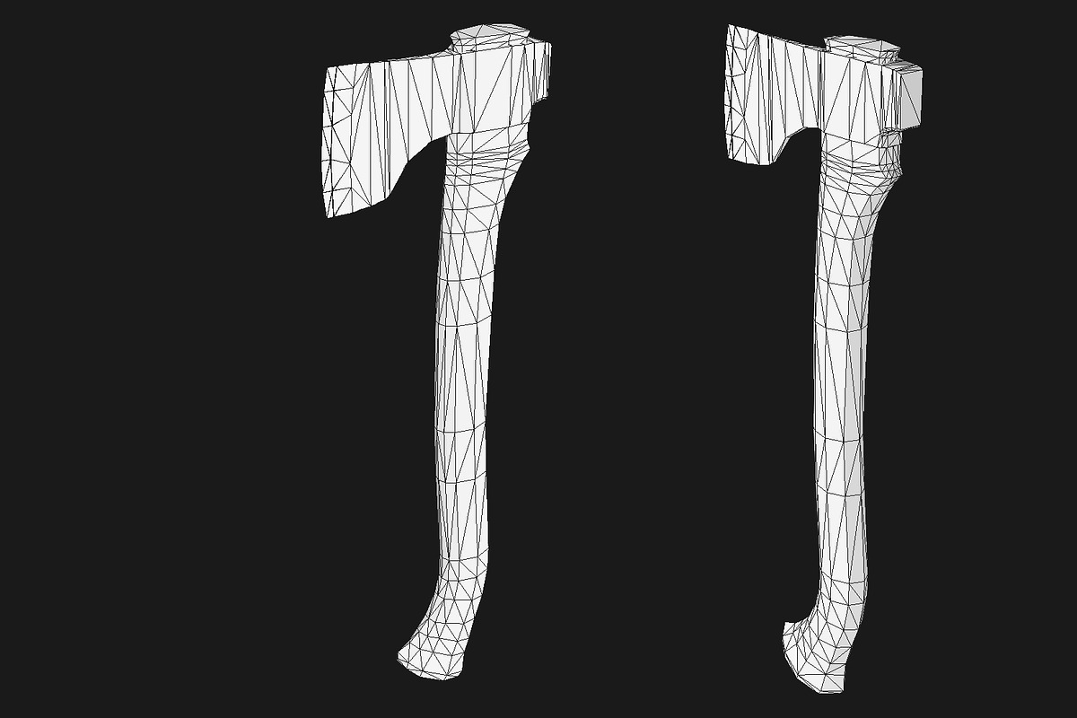 Baltic Carpenter Axe, an Object 3D Model by GamePoly (Photo 4 of 5)