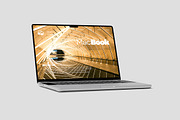 Laptop Mockup, a Wearable Device Mockup by Pikachudesign (Thumbnail 4 of 4)
