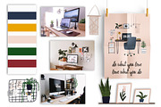 Home Office (stay home), a Decorative Illustration by helgascandinavus (Thumbnail 2 of 8)