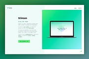 Krimson Theme - Kirby CMS, a Templates & Theme by yordanoff (Thumbnail 1 of 2)