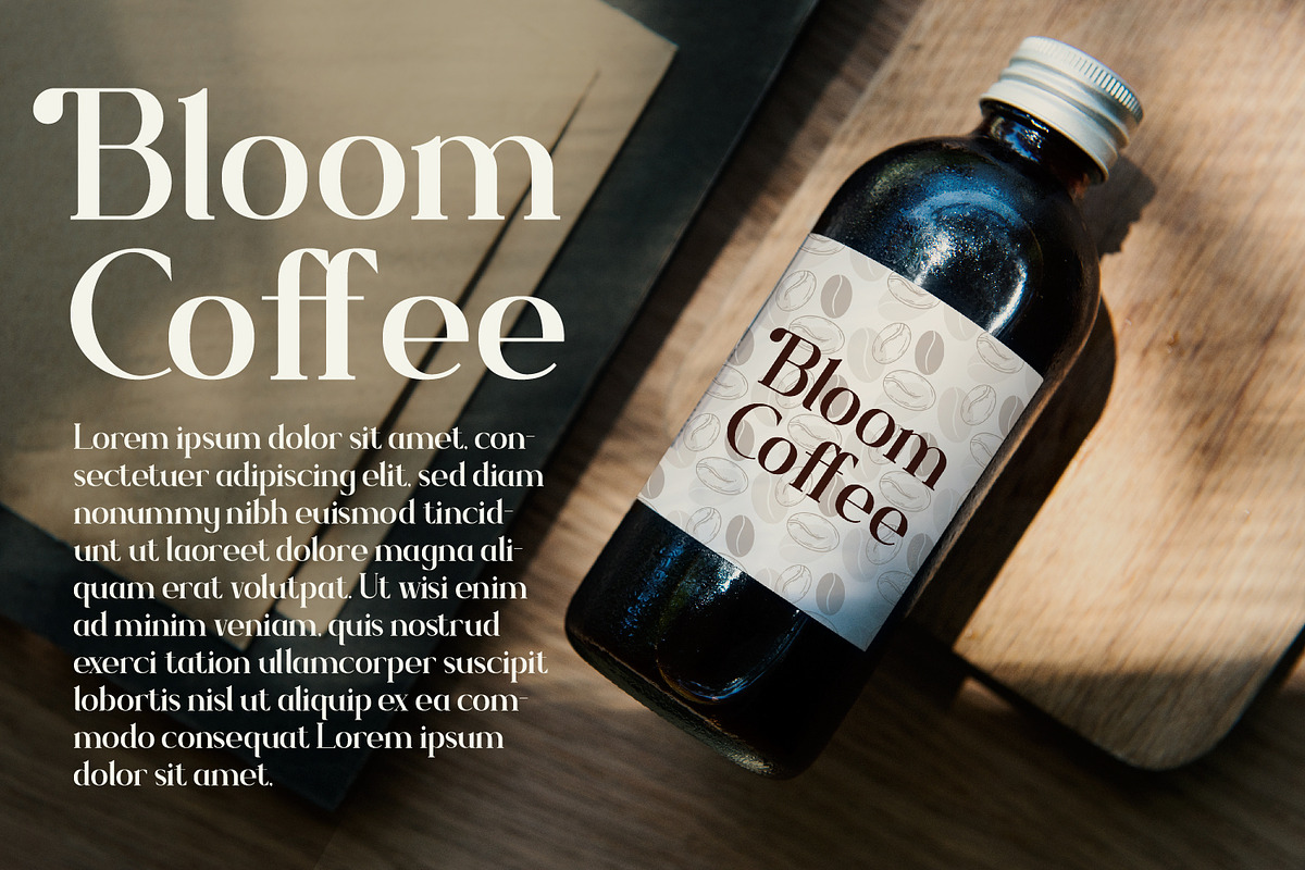 Bloofiqt, a Serif Font by Rishsketch (Photo 5 of 13)