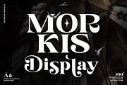 Morkis - Display Serif Font, a Serif Font by Ekahermawan (Thumbnail 1 of 10)