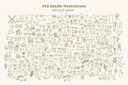 Whimsy Spring & Easter Doodle Set, a Seasonal Illustration by soboleva alya (Thumbnail 2 of 15)
