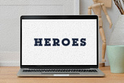 Varsity Design, a Slab Serif Font by Fourteen Letter (Thumbnail 4 of 8)