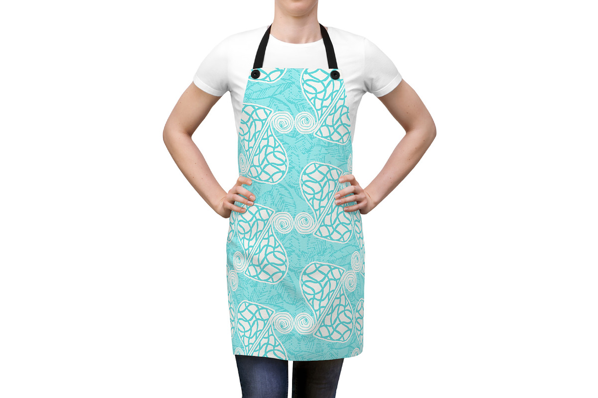Soft Teal Whisper – by Kraalikaa, a Decorative Illustration by kraalikaacreations (Photo 2 of 4)