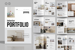 Interior Design Portfolio Template