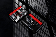 iPad Pro Dark Shadow Scene Mockup, an iPad Mockup by Art-Jek.std (Thumbnail 1 of 2)
