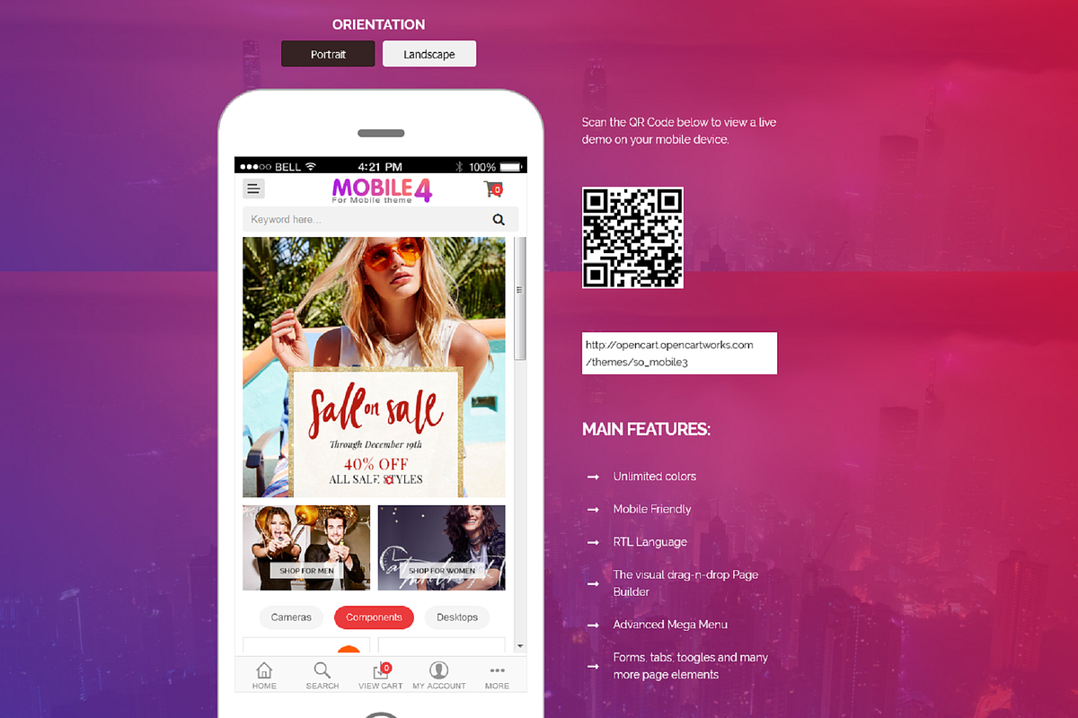 So Mobile 4 - OpenCart 3 Theme, a Websites & App Template by SmartAddons